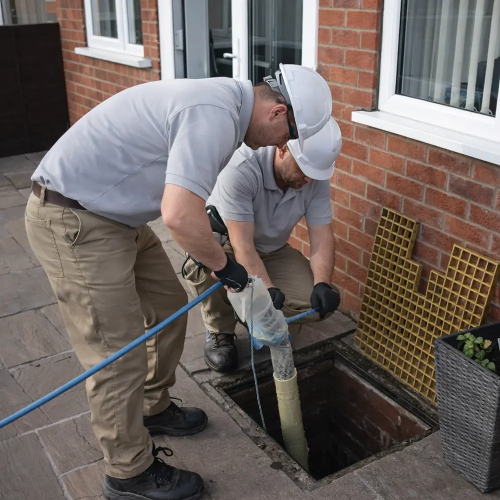 Blocked drain repair service in Welling